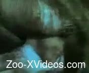 Sexy trained doggy is definitely enjoying my hard prick