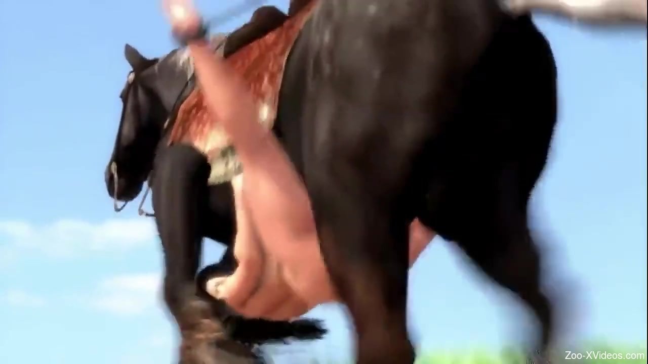 Rough animated zoophilia scenes with hot chicks trying monster dicks