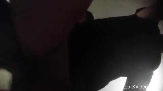 Sexy doggystyle romp with a horny little dog lover