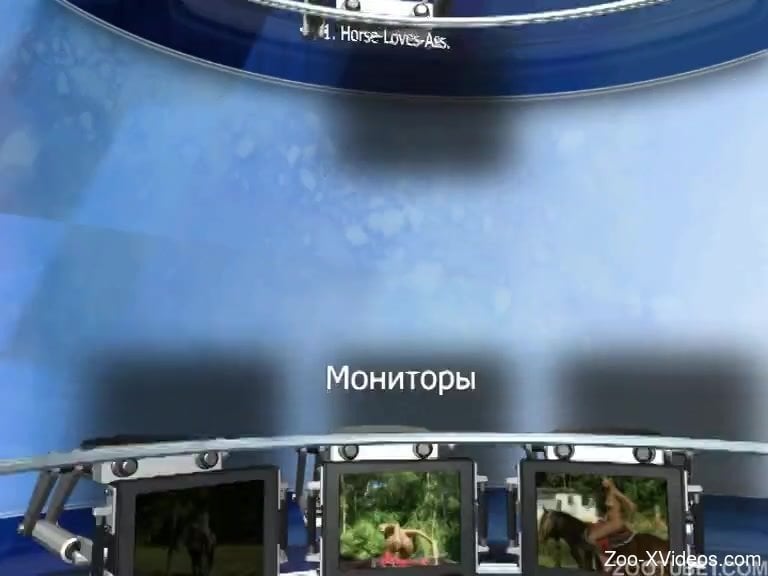 Choose the best bestiality XXX porn with different animals