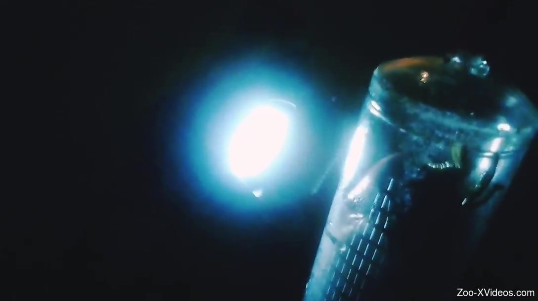 Man inserts dick in jar full of worms